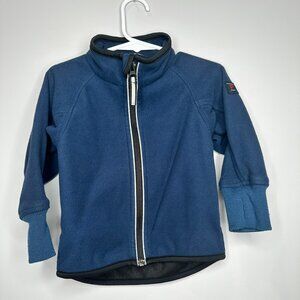 Polarn O. Pyret Fleece Jacket Navy Blue  9-12M  80
